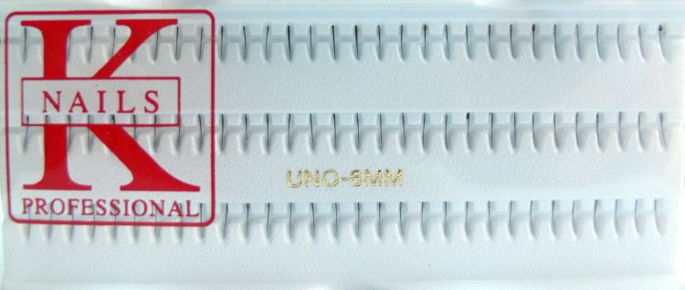 Řasy na prodlužování řas 6 mm černé Řasy na prodlužování řas 6 mm černé - Péče o ruce Umělé řasy a trsy Prodlužování řas