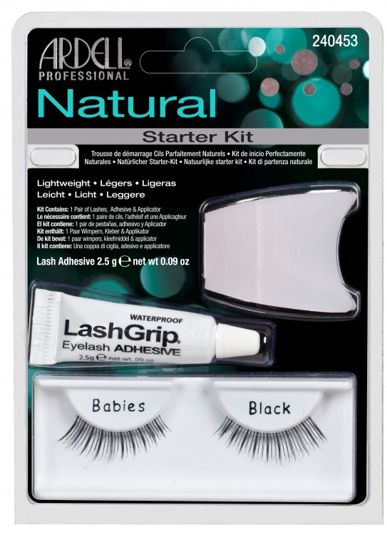 Startovací sada nalepovacích řas Ardell Natural Lashes Babies black Startovací sada nalepovacích řas Ardell Natural Lashes Babies black - Péče o ruce Umělé řasy a trsy Sady nalepovacích řas Ardell
