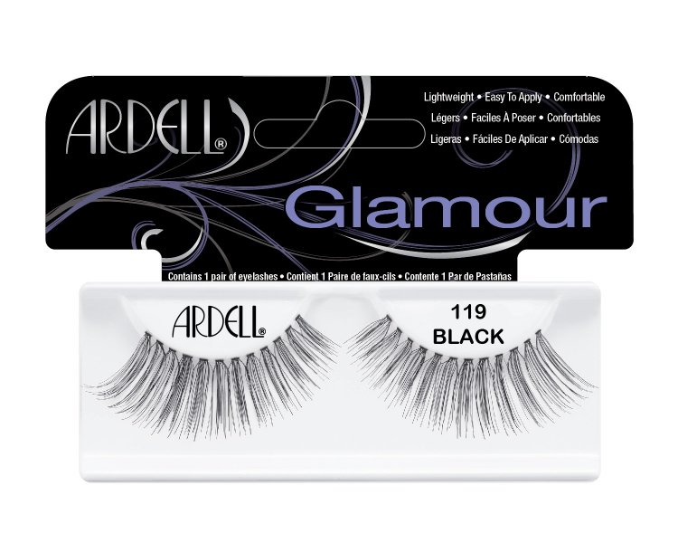 Nalepovací řasy Ardell Glamour Lashes 119 black Nalepovací řasy Ardell Glamour Lashes 119 black - Péče o ruce Umělé řasy a trsy Nalepovací řasy Ardell