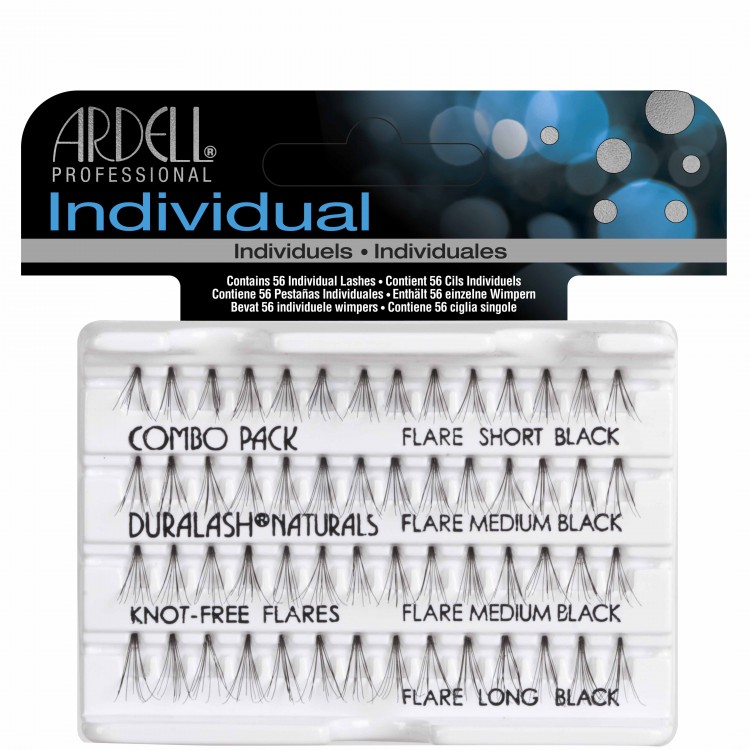 Sada trsových řas Ardell Knot Free Combo Pack Black Sada trsových řas Ardell Knot Free Combo Pack Black - Péče o ruce Umělé řasy a trsy Řasy trsové Ardell