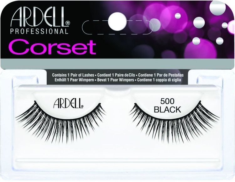 Nalepovací řasy Ardell Corset 500 black Nalepovací řasy Ardell Corset 500 black - Péče o ruce Umělé řasy a trsy Nalepovací řasy Ardell