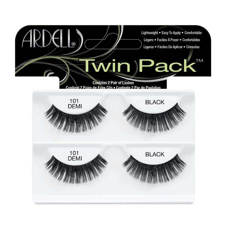 Startovací sada nalepovacích řas Ardell Twinpack Lashes 101 demi black Startovací sada nalepovacích řas Ardell Twinpack Lashes 101 demi black - Péče o ruce Umělé řasy a trsy Sady nalepovacích řas Ardell