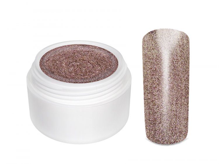 UV gel barevný Extrem Glimmer Cinnamon 5 ml UV gel barevný Extrem Glimmer Cinnamon 5 ml - Péče o ruce Barevné UV gely Třpytivé barevné UV gely