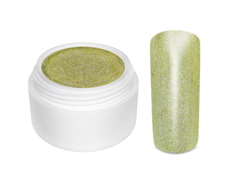 UV gel barevný Extrem Glimmer Light Gold 5 ml UV gel barevný Extrem Glimmer Light Gold 5 ml - Péče o ruce Barevné UV gely Třpytivé barevné UV gely