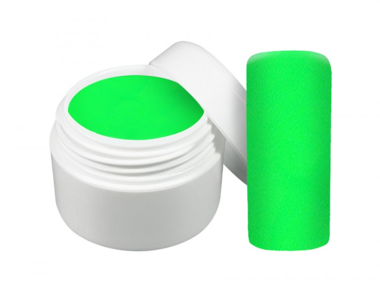 UV gel barevný neon zelený 5 ml UV gel barevný neon zelený 5 ml - Péče o ruce Barevné UV gely Neonové a pastelové barevné UV gely