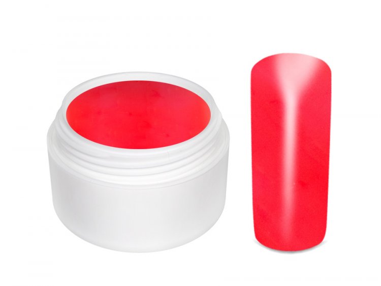 UV gel barevný neon červený 5 ml UV gel barevný neon červený 5 ml - Péče o ruce Barevné UV gely Neonové a pastelové barevné UV gely