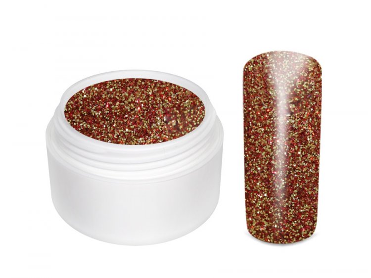 UV gel barevný glitrový Rotgold 5 ml UV gel barevný glitrový Rotgold 5 ml - Péče o ruce Barevné UV gely Glitrové barevné UV gely