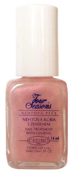 Four Seasons Nehtová kůra s ženšenem 14 ml Four Seasons Nehtová kůra s ženšenem 14 ml - Péče o ruce Přípravky k péči o nehty a k manikúře Přípravky k péči o nehty a k manikúře Four Seasons