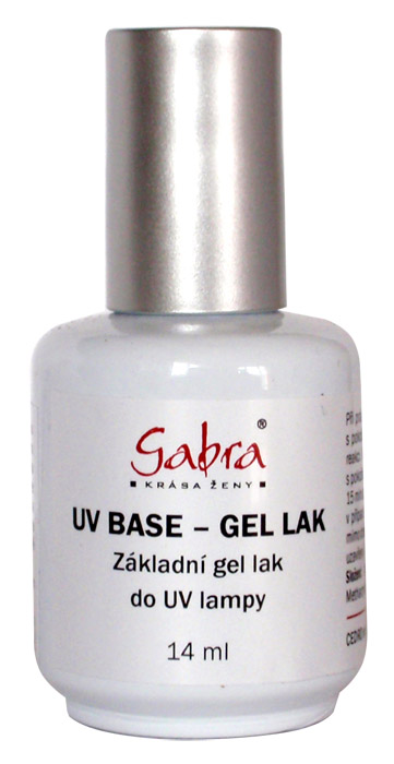 UV gel lak GABRA 19 základní báze 14 ml UV gel lak GABRA 19 základní báze 14 ml - Péče o ruce Gel laky