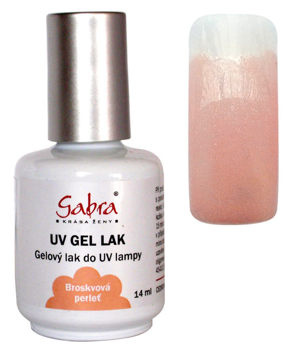 UV gel lak GABRA 02 broskvová perleť 14 ml UV gel lak GABRA 02 broskvová perleť 14 ml - Péče o ruce Gel laky