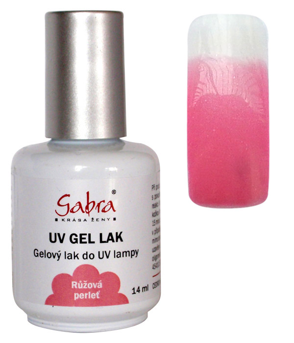 UV gel lak GABRA 04 růžová perleť 14 ml UV gel lak GABRA 04 růžová perleť 14 ml - Péče o ruce Gel laky
