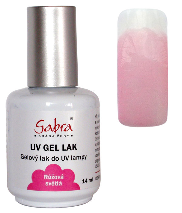 UV gel lak GABRA 05 růžová světlá 14 ml UV gel lak GABRA 05 růžová světlá 14 ml - Péče o ruce Gel laky
