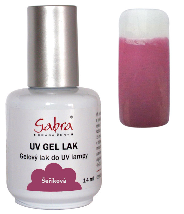 UV gel lak GABRA 17 šeříková 14 ml UV gel lak GABRA 17 šeříková 14 ml - Péče o ruce Gel laky