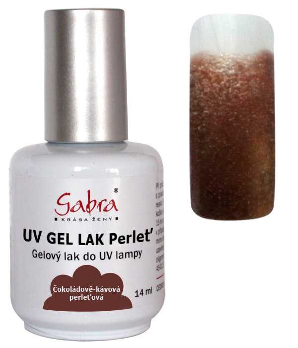 UV gel lak GABRA 22 čokoládově kávová perleť 14 ml UV gel lak GABRA 22 čokoládově kávová perleť 14 ml - Péče o ruce Gel laky