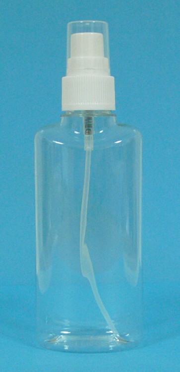 Lahvička PETG 100 ml transparent vč. rozprašovače Lahvička PETG 100 ml transparent vč. rozprašovače - Péče o ruce Obalový materiál