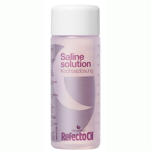 RefectoCil Saline Solution - fyziologický roztok 100 ml RefectoCil Saline Solution - fyziologický roztok 100 ml - Péče o ruce Barvy na řasy a na obočí