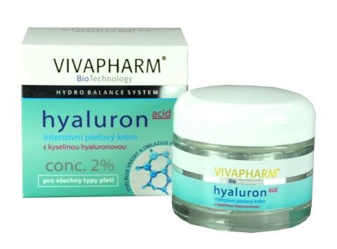 Vivaco VIivapharm Intenzivní pleťový krém s kyselinou hyaluronovou 50 ml Vivaco VIivapharm Intenzivní pleťový krém s kyselinou hyaluronovou 50 ml - Péče o ruce Péče o pleť a tělo Vivaco Pleťové krémy