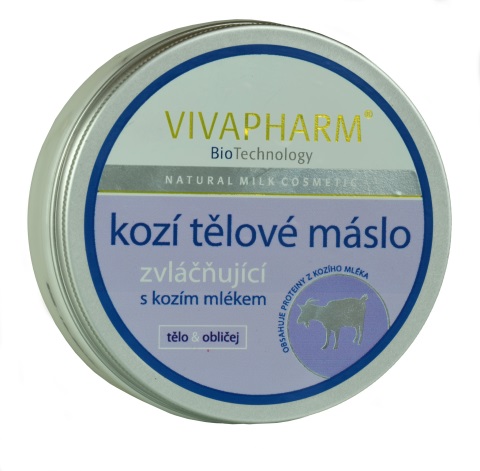 Vivaco Vivapharm Tělové máslo s kozím mlékem 200 ml
