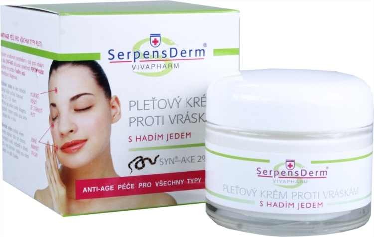 Vivaco Serpens Derm Hadí krém proti vráskám 50 ml Vivaco Serpens Derm Hadí krém proti vráskám 50 ml - Péče o ruce Péče o pleť a tělo Vivaco Pleťové krémy