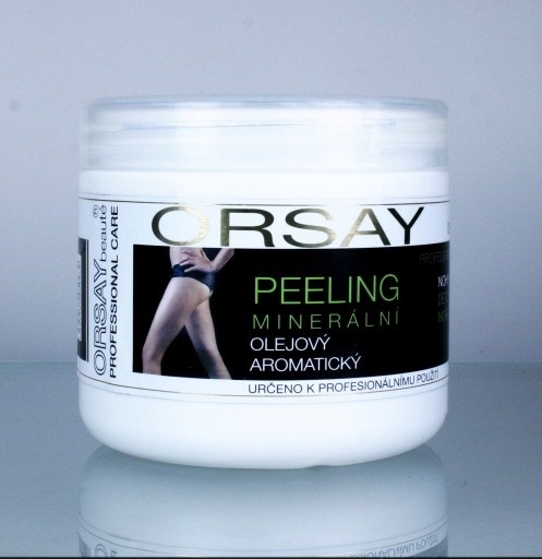 Orsay Minerální olejový detoxikační peeling na nohy a ruce s mořskými řasami 500 ml