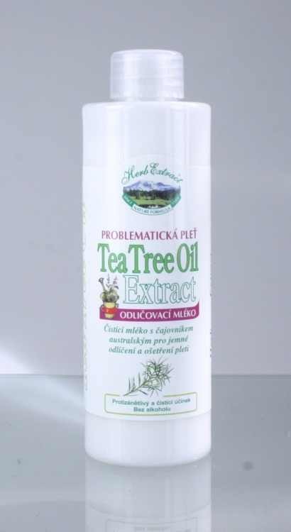 Vivaco Herb Extract Odličovací mléko s Tea Tree Oil 200 ml Vivaco Herb Extract Odličovací mléko s Tea Tree Oil 200 ml - Péče o ruce Péče o pleť a tělo Vivaco Čistící přípravky