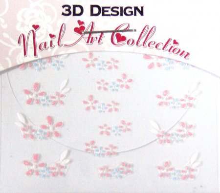 Zdobící nálepky na nehty 3D mini 24916 Zdobící nálepky na nehty 3D mini 24916 - Péče o ruce Zdobící nálepky a obtisky na nehty Zdobící nálepky na nehty 3D mini - samolepící