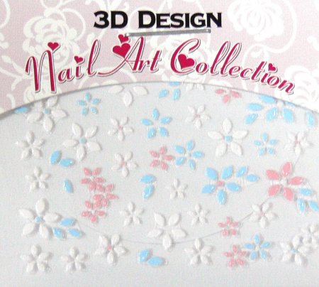 Zdobící nálepky na nehty 3D mini 24920 Zdobící nálepky na nehty 3D mini 24920 - Péče o ruce Zdobící nálepky a obtisky na nehty Zdobící nálepky na nehty 3D mini - samolepící