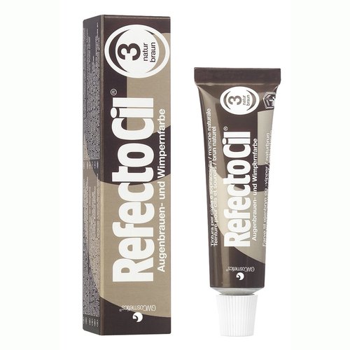 RefectoCil Barva na řasy a obočí přírodní hnědá - 15 ml RefectoCil Barva na řasy a obočí přírodní hnědá - 15 ml - Péče o ruce Barvy na řasy a na obočí