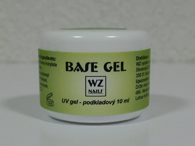 UV gel podkladový Base gel 10 ml UV gel podkladový Base gel 10 ml - Péče o ruce UV gely UV gely WZ NAILS