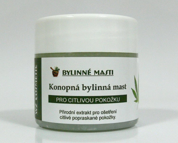 Bylinná mast s konopným olejem 150 ml