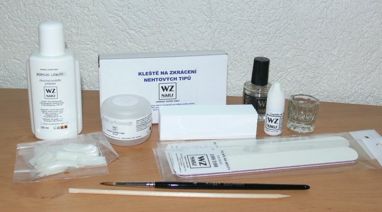 Sada pro akrylovou nehtovou modeláž - malá 30
