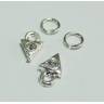 Piercing - ozdoby na nehty - 2 ks 