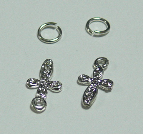 Piercing 590-12 ozdoby na nehty 2 ks Piercing 590-12 ozdoby na nehty 2 ks - Péče o ruce Zdobící nálepky a obtisky na nehty Piercing na nehty