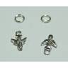Piercing - ozdoby na nehty - 2 ks 