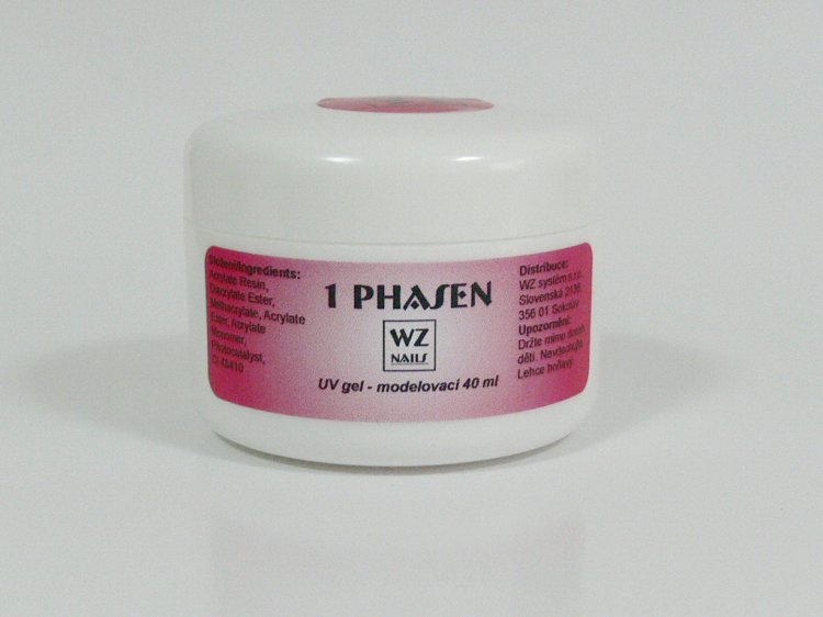UV gel modelovací jednofázový 40 ml UV gel modelovací jednofázový 40 ml - Péče o ruce UV gely UV gely WZ NAILS