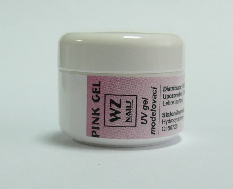 Pink gel - UV gel modelovací 5 ml Pink gel - UV gel modelovací 5 ml - Péče o ruce UV gely UV gely WZ NAILS