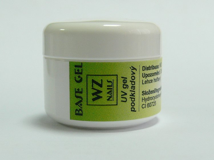 UV gel podkladový Base gel 5 ml UV gel podkladový Base gel 5 ml - Péče o ruce UV gely UV gely WZ NAILS