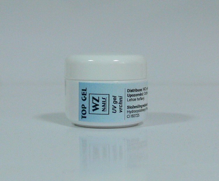 UV gel vrchní Top gel 5 ml UV gel vrchní Top gel 5 ml - Péče o ruce UV gely UV gely WZ NAILS
