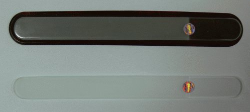 Pilník na nehty skleněný oboustranný 200/3 mm čirý Pilník na nehty skleněný oboustranný 200/3 mm čirý - Péče o ruce Leštičky, leštící bloky a pilníky na nehty pro nehtovou modeláž a manikúru Skleněné a barevné pilníky na manikúru Jednobarevné čiré
