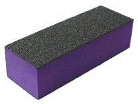 Leštící blok na nehty třístranný fialový hrubý 60/60/100 Leštící blok na nehty třístranný fialový hrubý 60/60/100 - Péče o ruce Leštičky, leštící bloky a pilníky na nehty pro nehtovou modeláž a manikúru Leštičky a leštící bloky na nehty pro nehtovou modeláž a manikúru