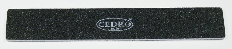 Pilník na nehty 80/80 černý Jumbo Cedro