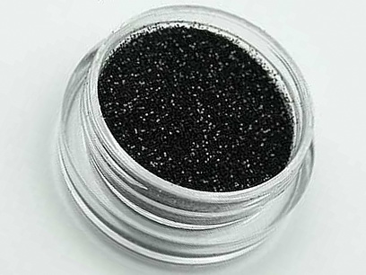Glitterový prášek 1364 na zdobení nehtů černý Glitterový prášek 1364 na zdobení nehtů černý - Péče o ruce Nail Art, zdobící materiály Glitter na zdobení nehtů