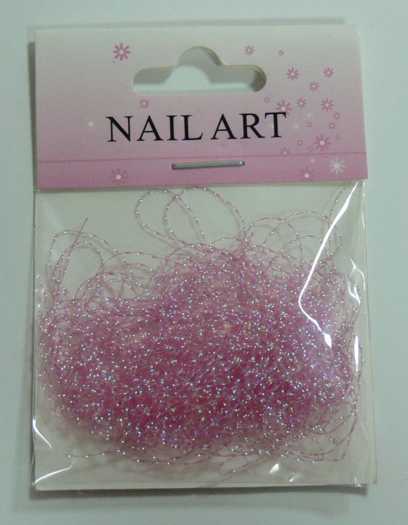 Zdobící nitě růžové Zdobící nitě růžové - Péče o ruce Nail Art, zdobící materiály Zdobení nehtů - ostatní